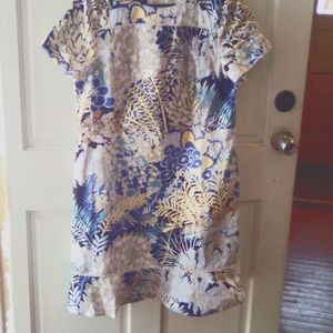 Talbot's Petite floral sheath Dress